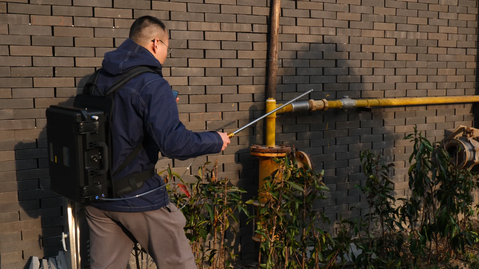 Core Laser Detection System